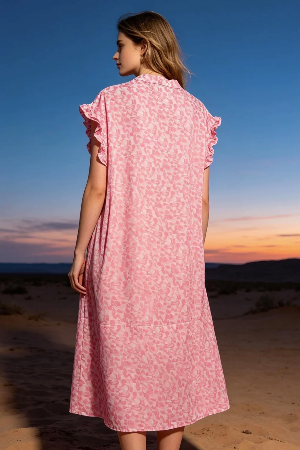 Sanna Sun Dress | Rose Shadow - Image 4