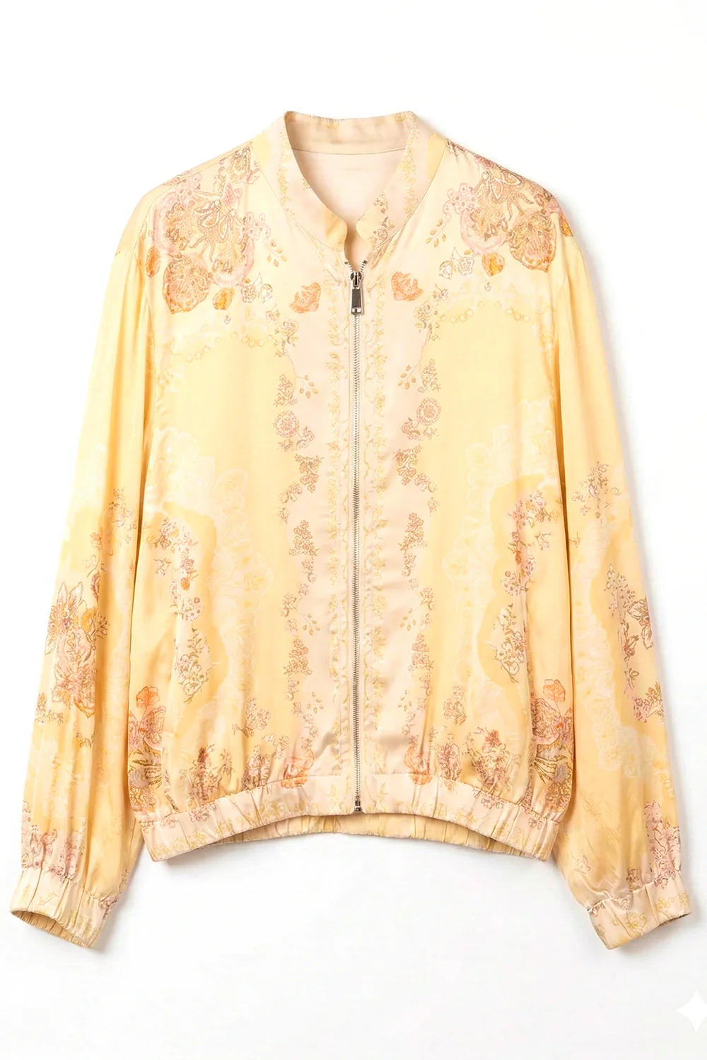 Silky Baroque Jacket | Yellow | Jakke fra Atelier C