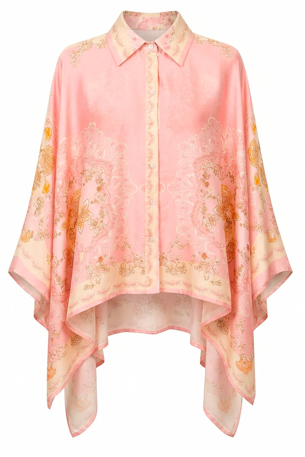 Silky Baroque shirt | Pink | Skjorte fra Atelier C