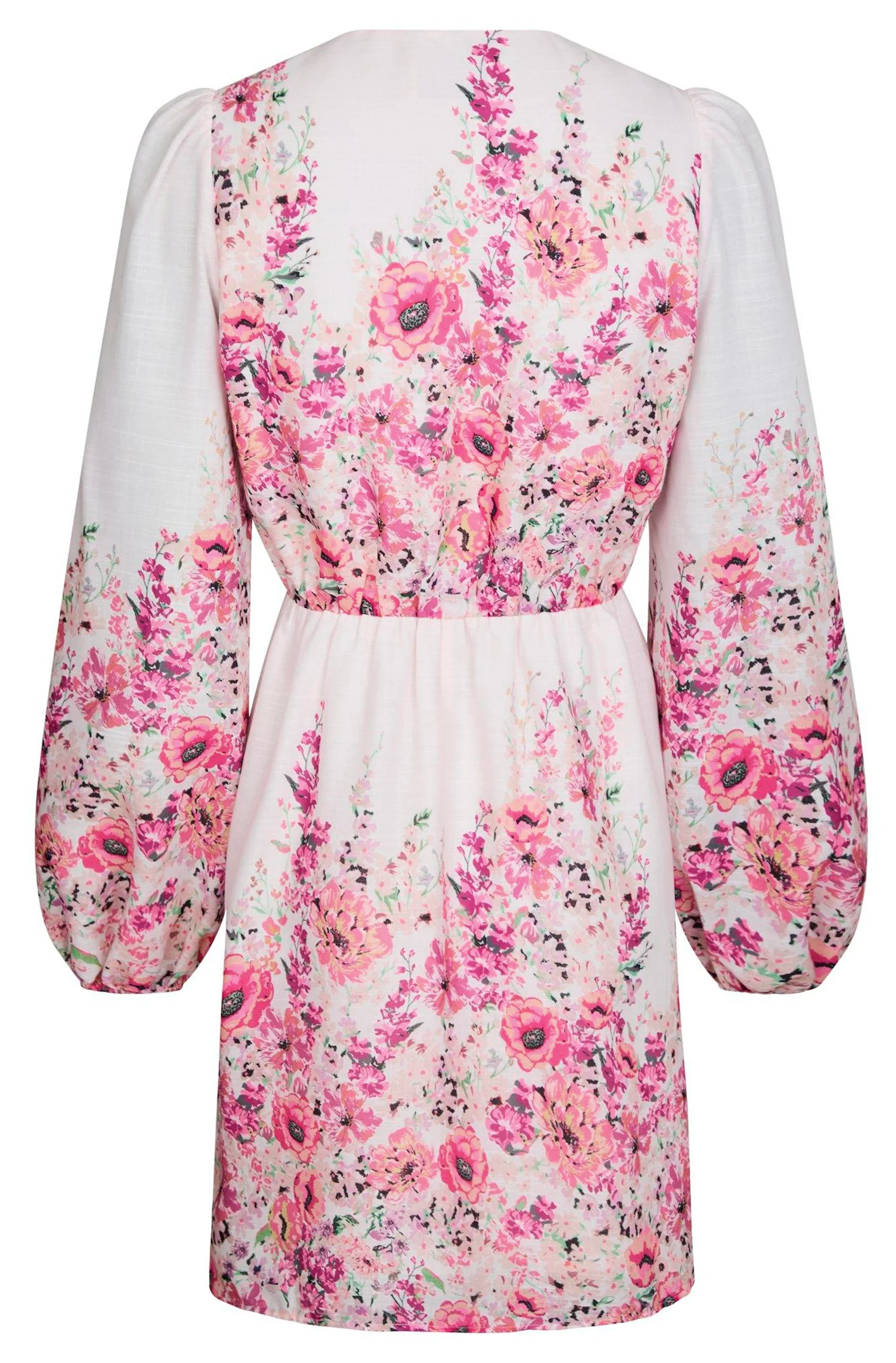 Semila Flower Print Dress | Rose | Kjole fra Neo Noir - Image 4