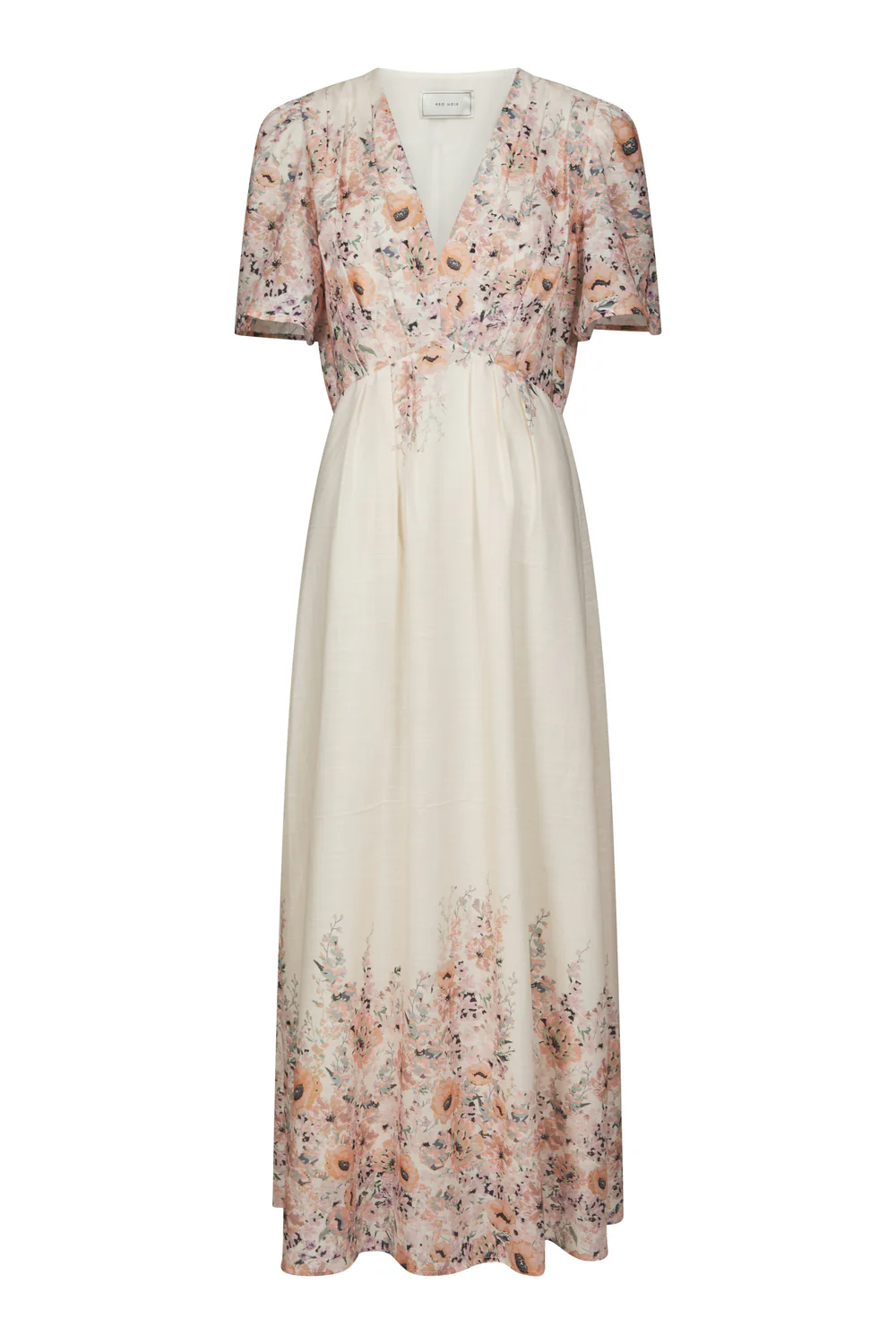 Serna Flower Print Dress | Burned Powder | Kjole fra Neo Noir - Image 3