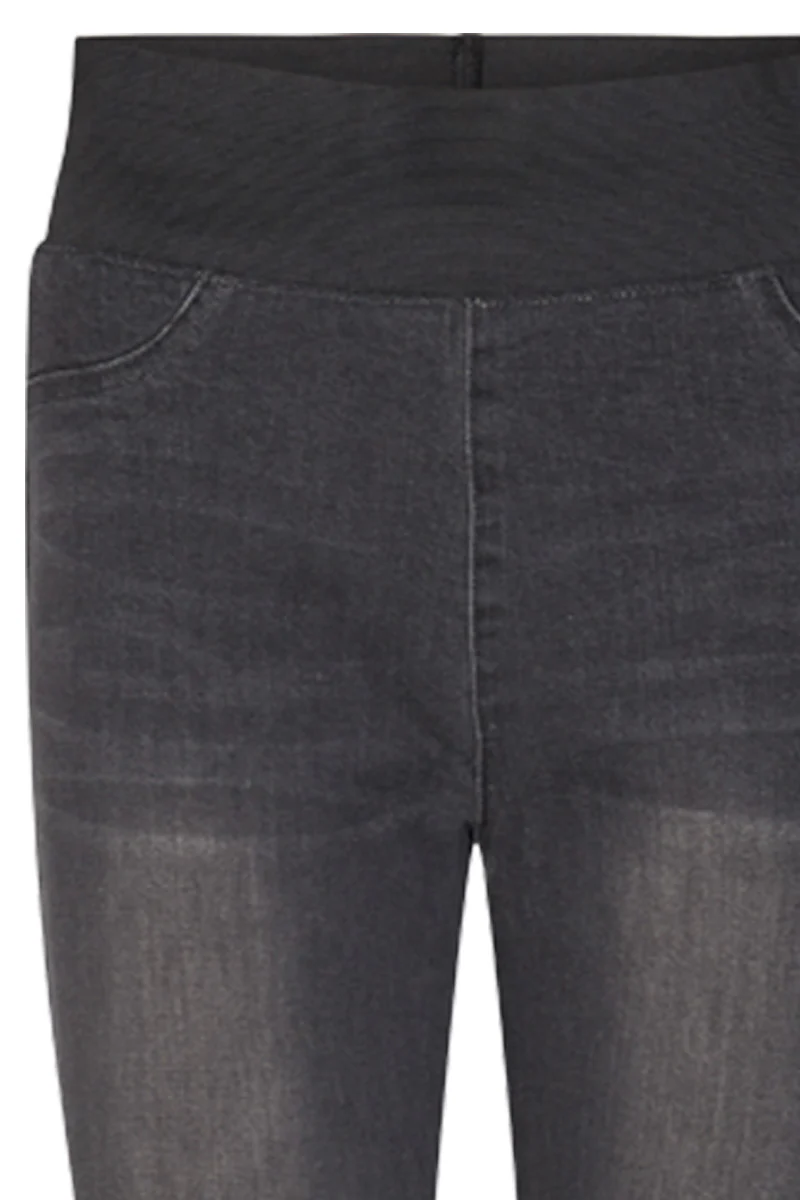Shantal Pa Denim | Dark Grey | Bukser fra Freequent - Image 2