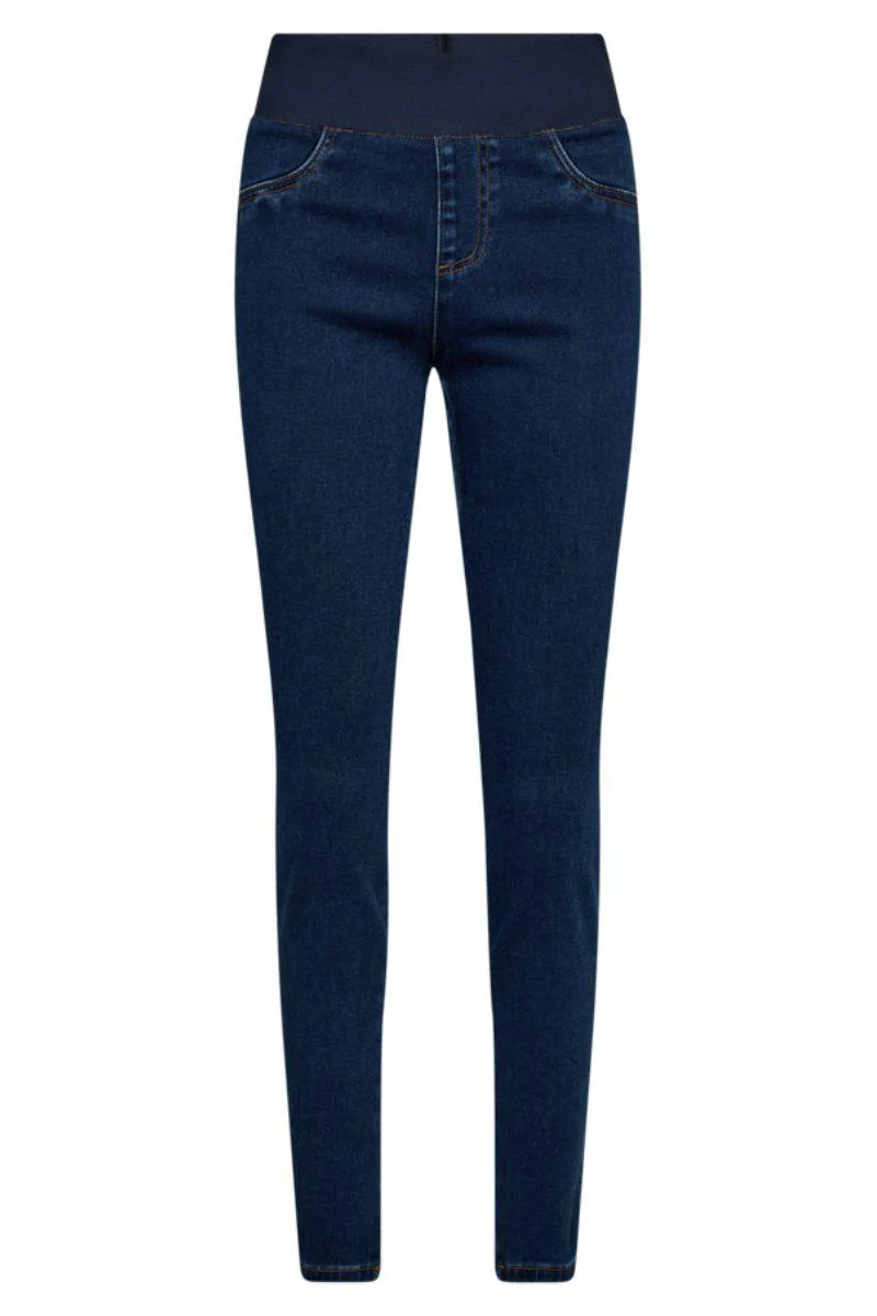 Shantal Pants 207458 | Medium Blue Denim | Bukser fra Freequent