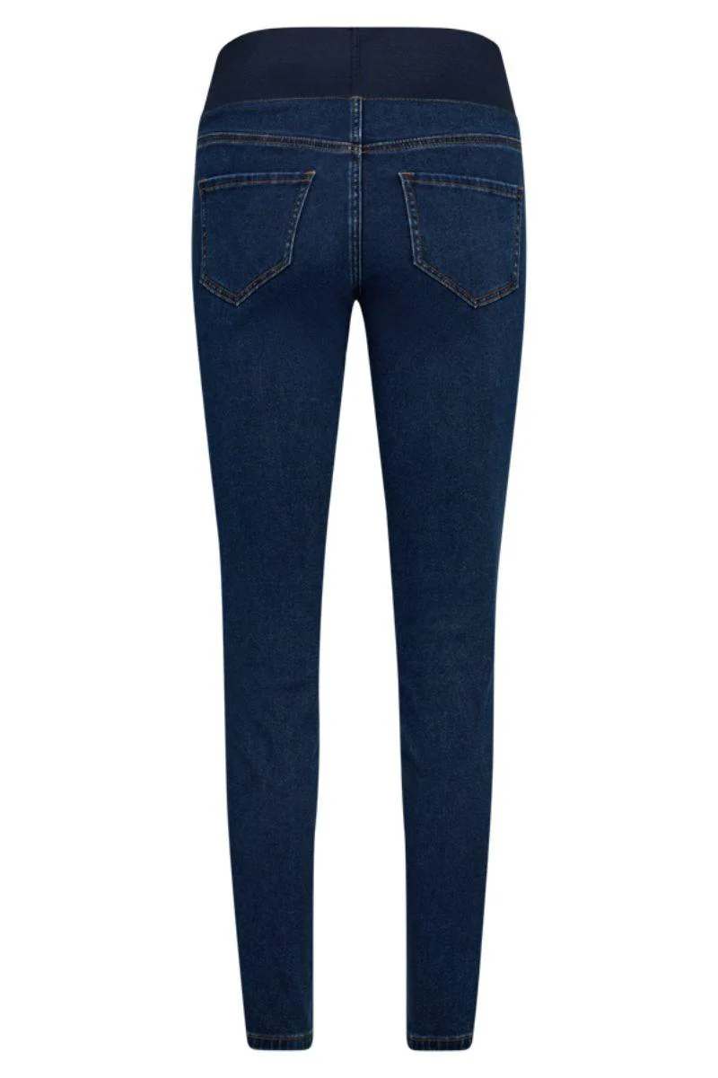 Shantal Pants 207458 | Medium Blue Denim | Bukser fra Freequent - Image 2