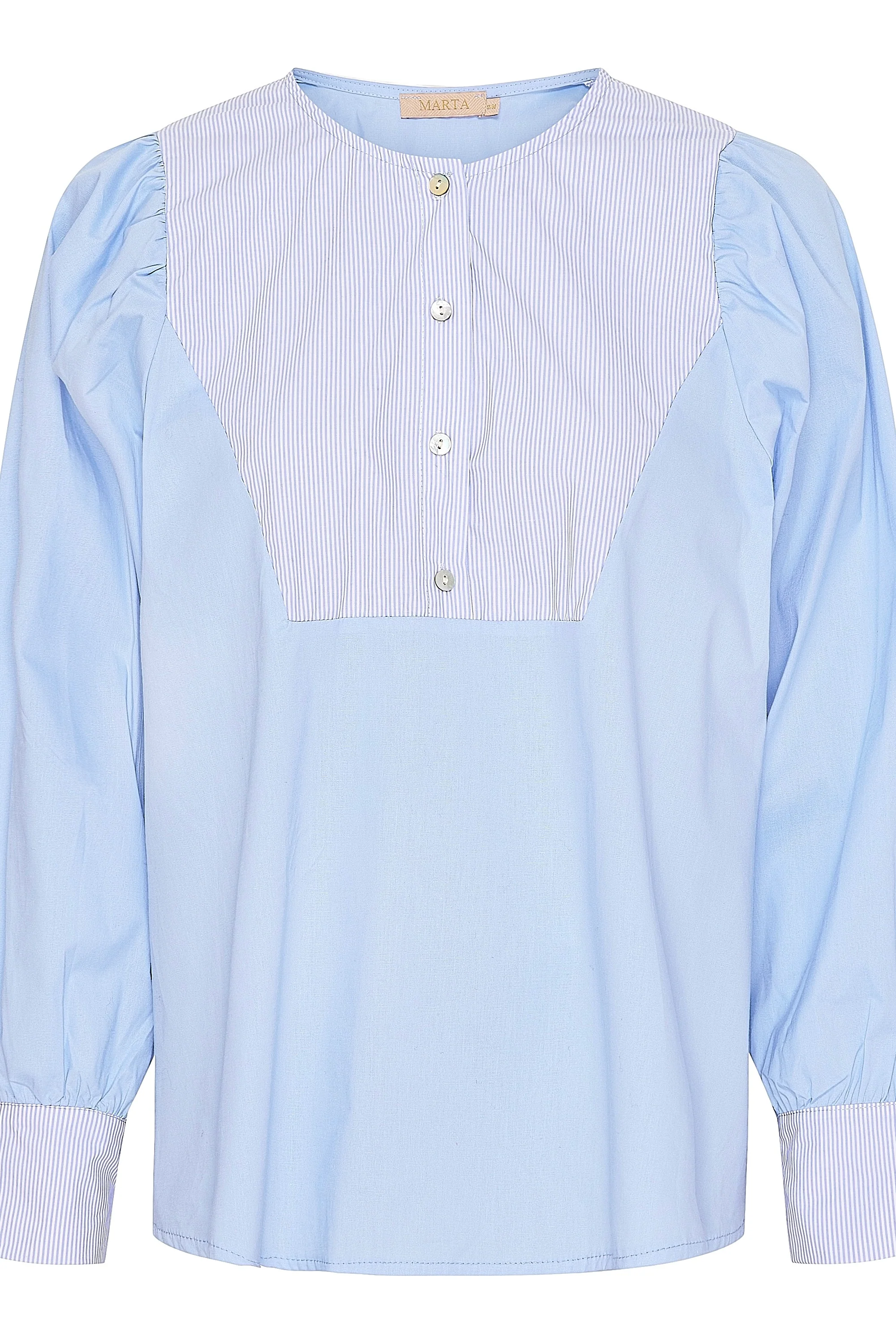 Shirt | Blue | Skjorte fra Marta du Chateau