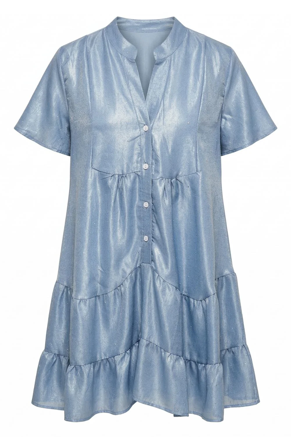 Short Sparkling Dress | Light Blue | Kjole fra Avery