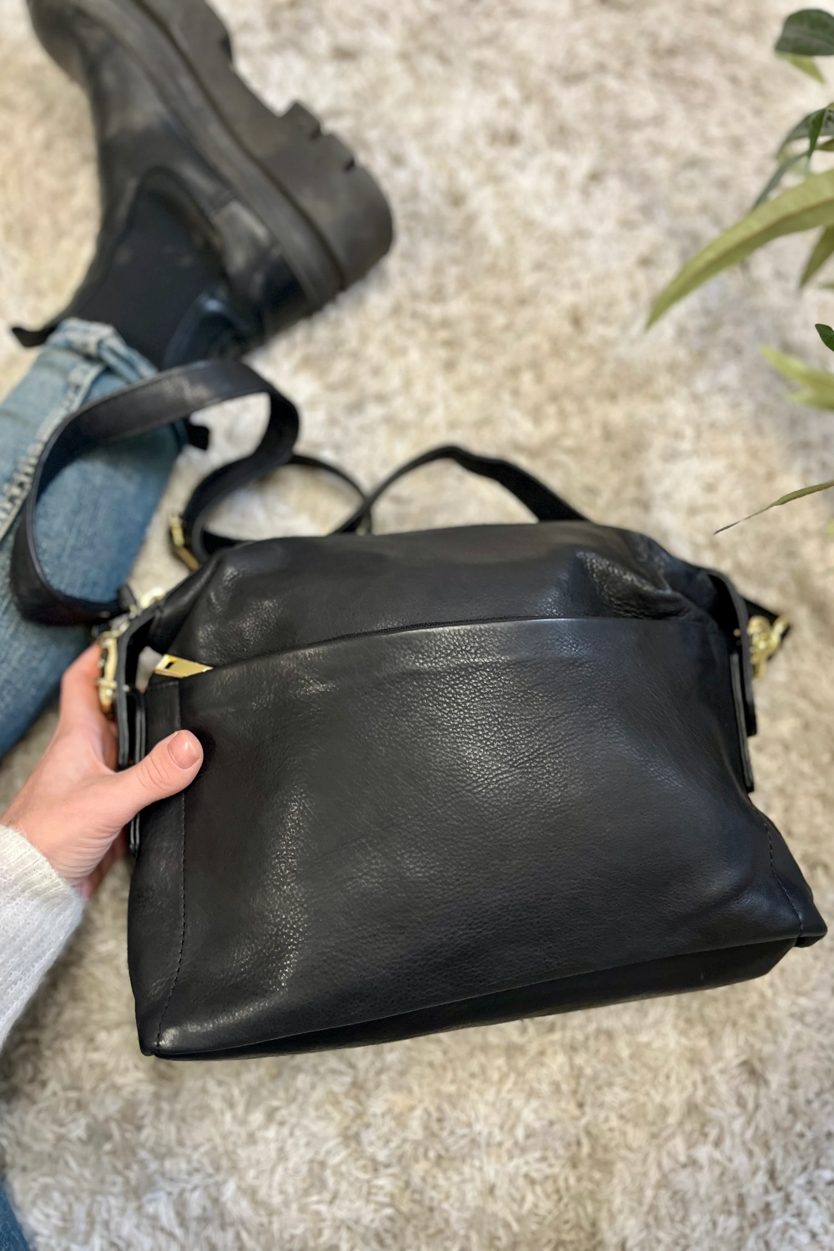 Shoulderbag 16020 | Black (Nero) | Taske fra Depeche - Image 4