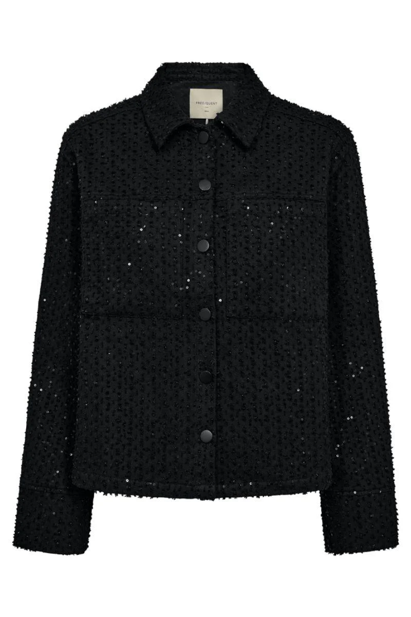 Show Jacket 207395 | Black | Jakke fra Freequent - Image 2