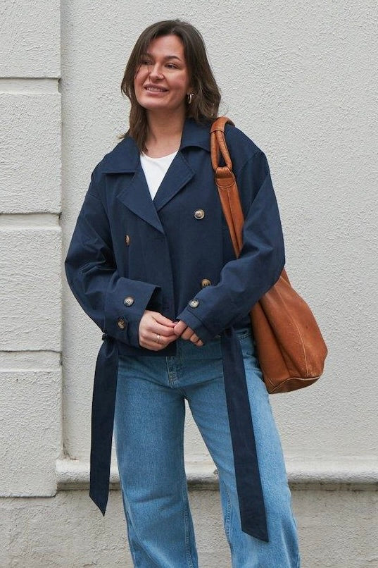 Sia F Jacket | Navy | Jakke fra Neo Noir