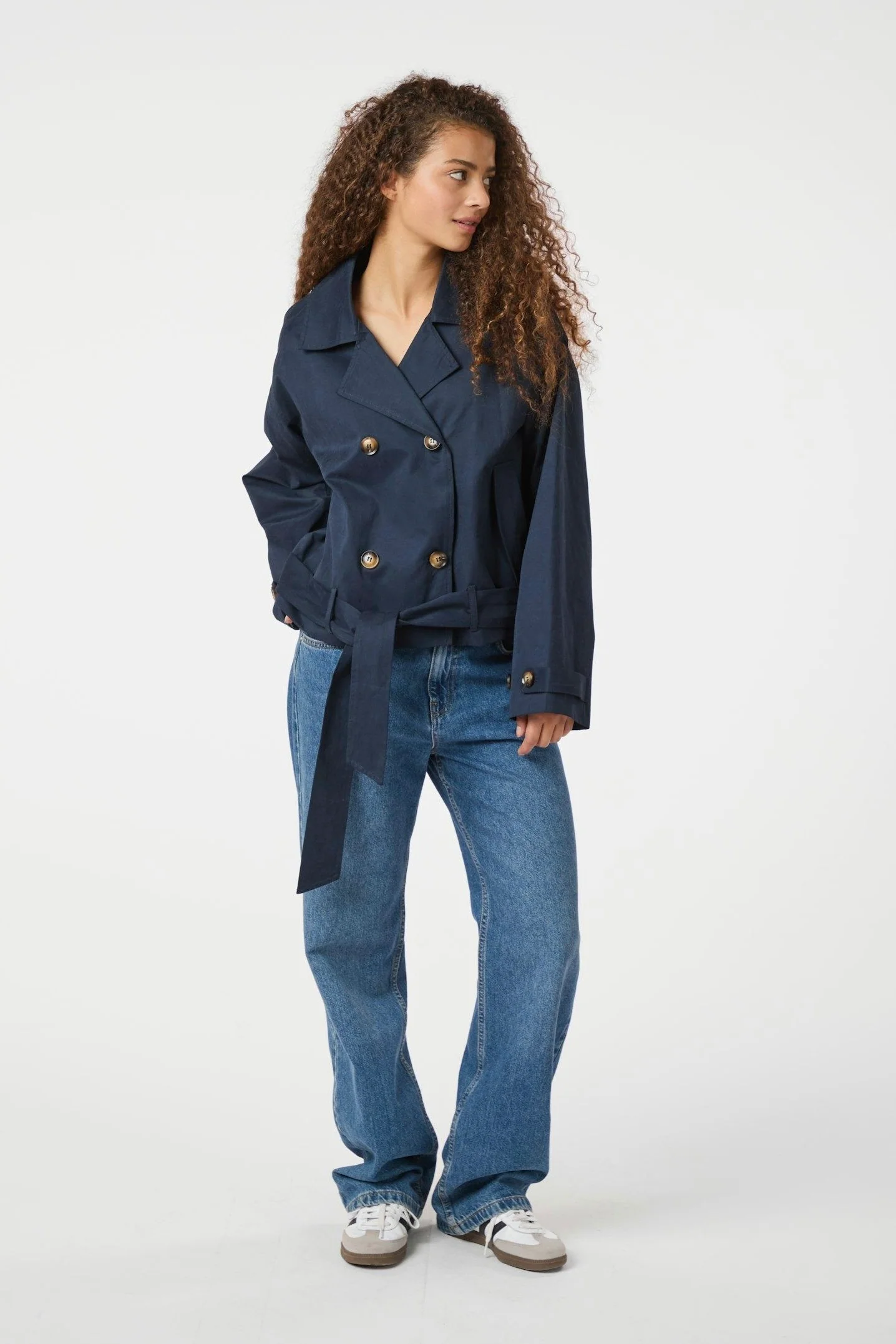 Sia F Jacket | Navy | Jakke fra Neo Noir - Image 5