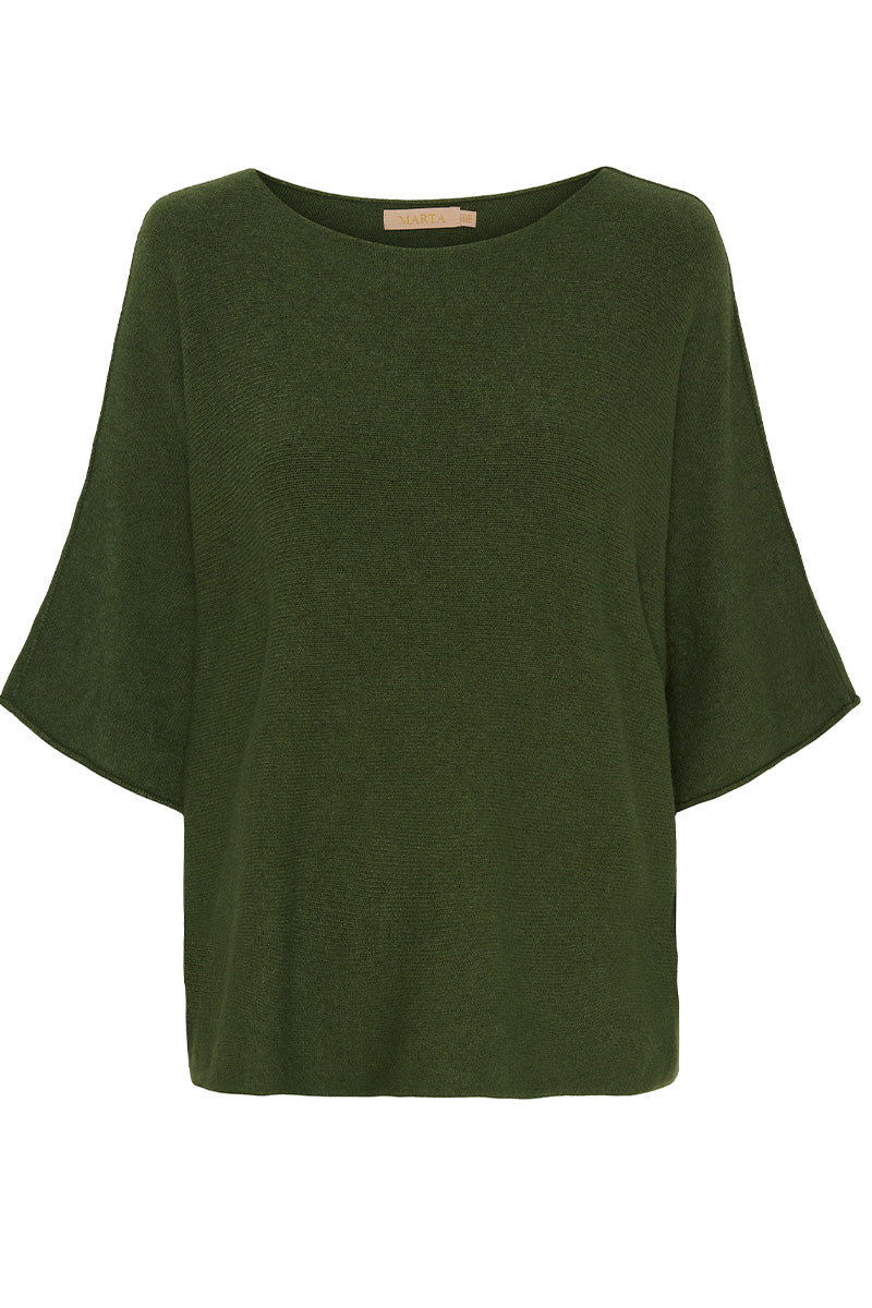 Sia Knit | Army | Strik fra Marta du Chateau