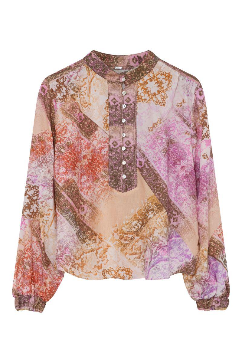 Sikka blouse | CoralPrint | Skjorte fra Gustav - Image 2