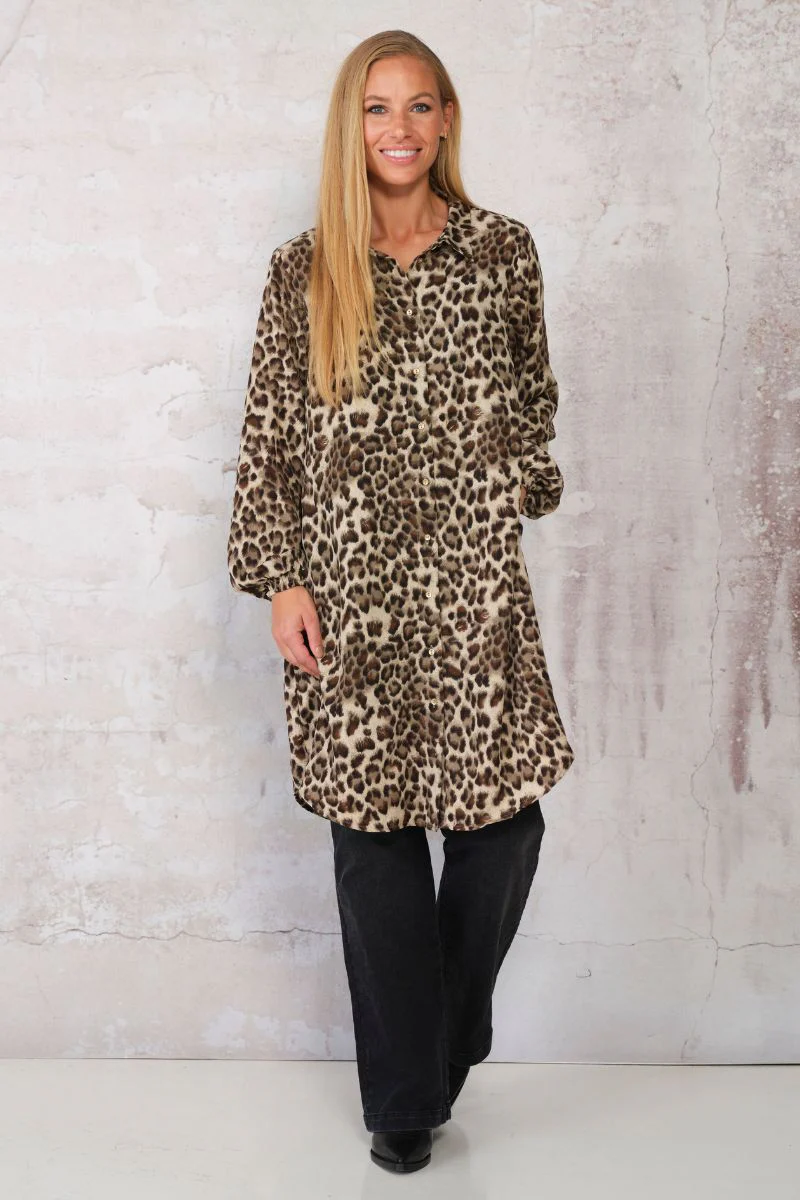 Silje Dress | Leopard | Kjole fra Prepair - Image 3