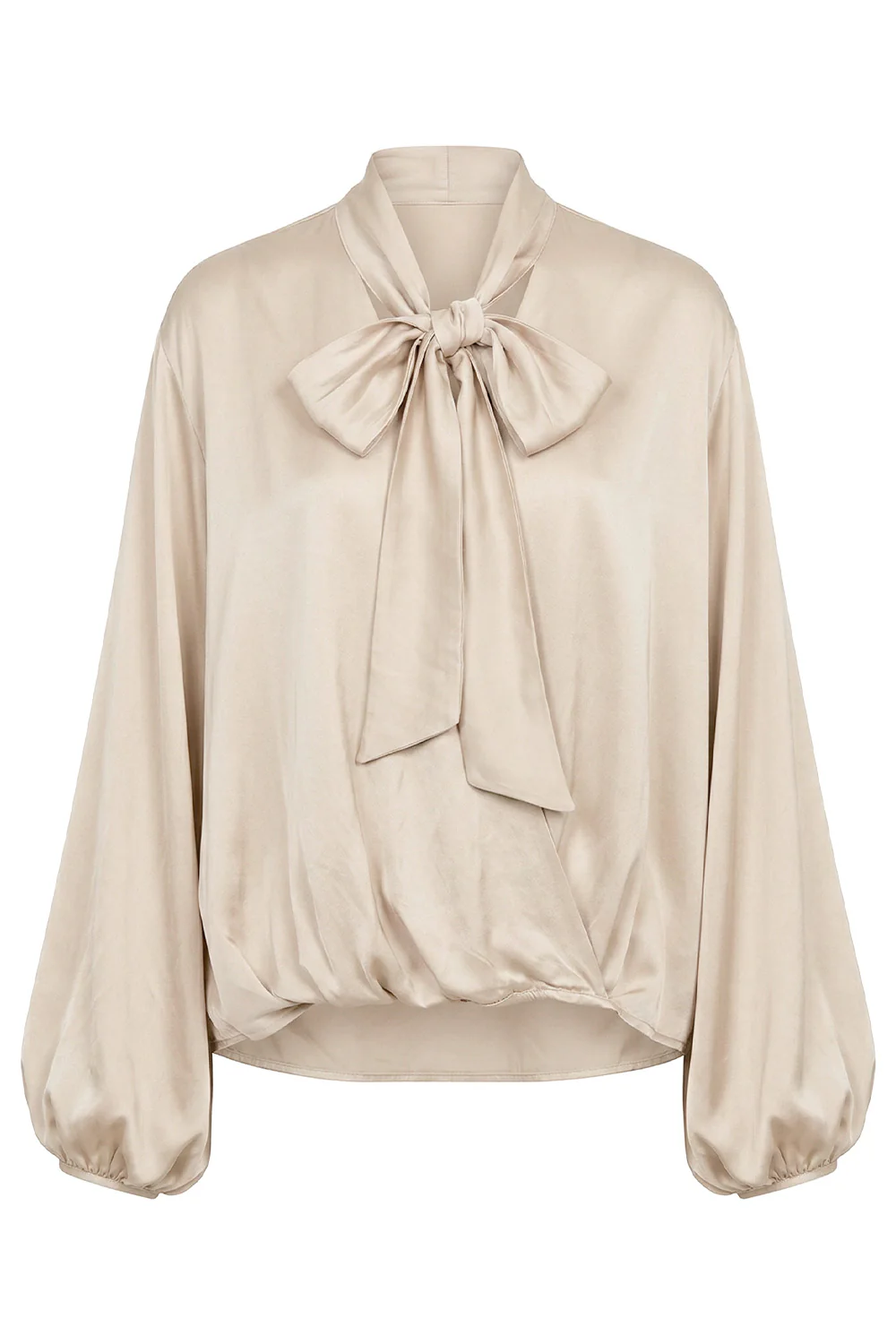 Sophie Silky Shirt| Ivory | Bluse fra Atelier C