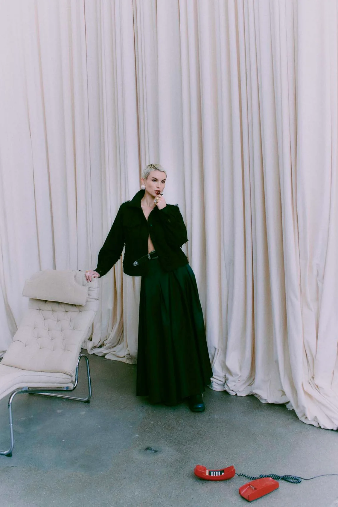 Simi Skirt 204631 | Black | Nederdel fra Copenhagen Muse - Image 8