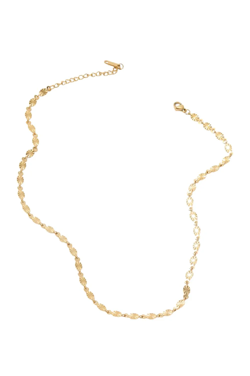 Simple Snowflake Necklace | Halskæde fra Birdsong - Image 3
