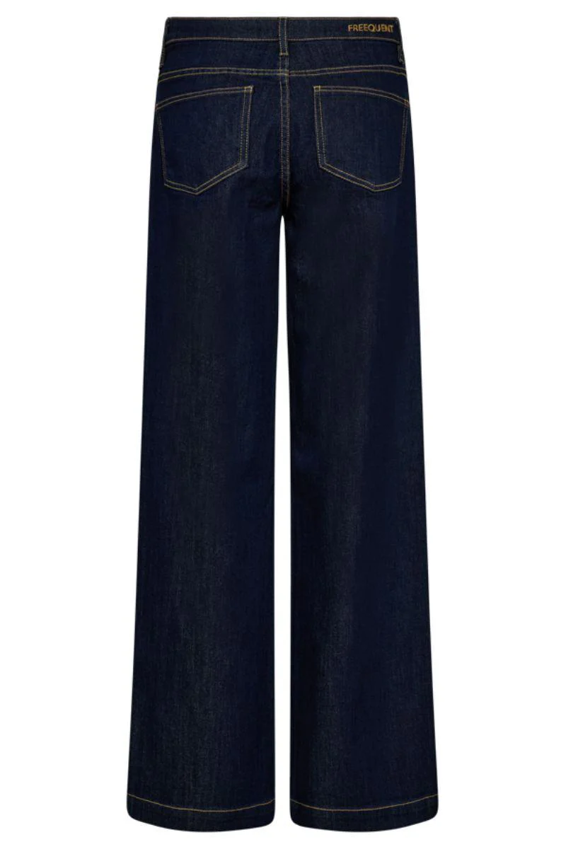 Sindy Jeans 206947 | Dark Blue Denim | Jeans fra Freequent - Image 6