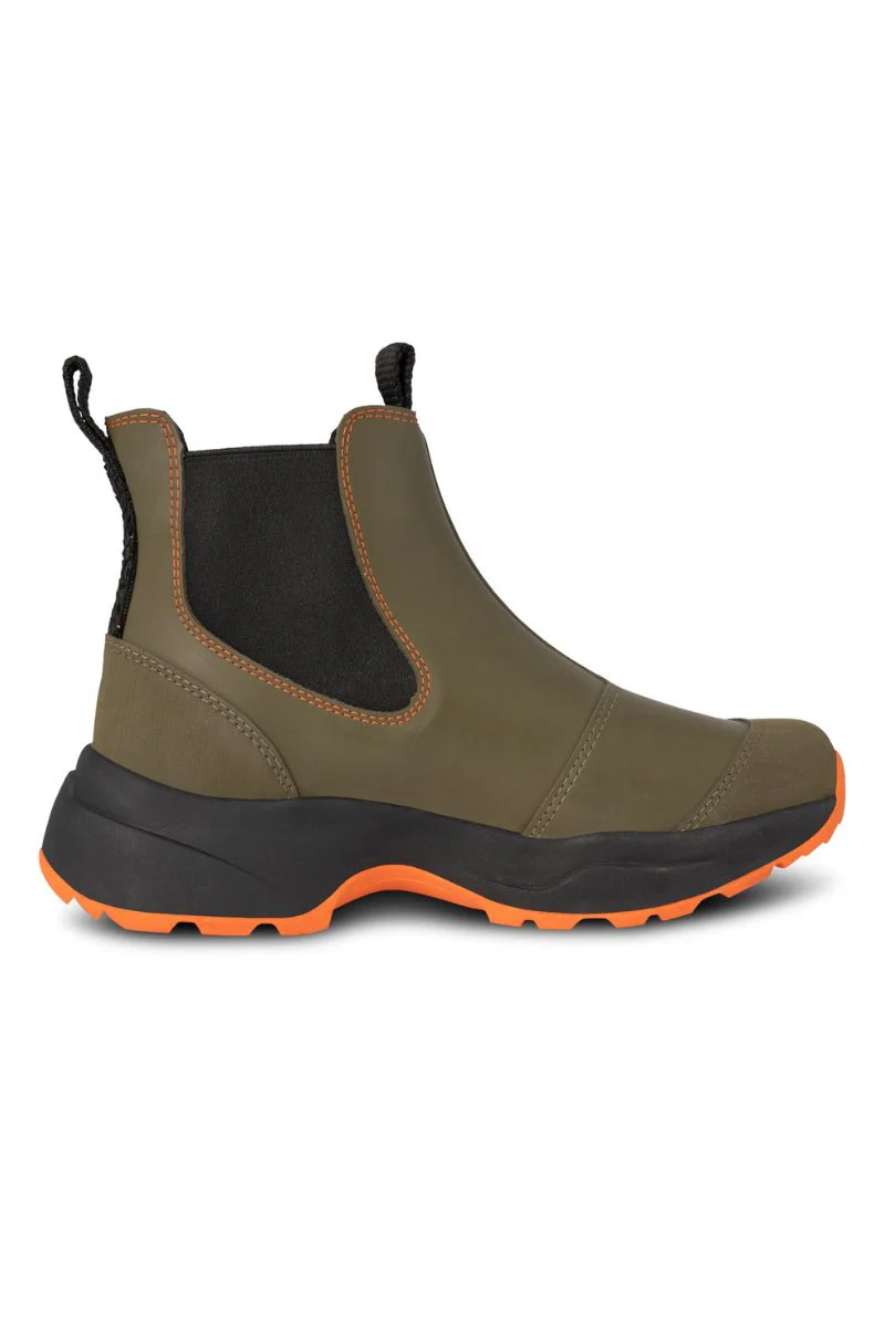 Siri Waterproof WL957 | Dark Olive | Rubber Boots fra Woden - Image 5