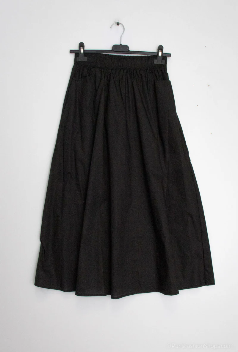 Skirt FY029 | Black | Nederdel fra Atelier C - Image 2
