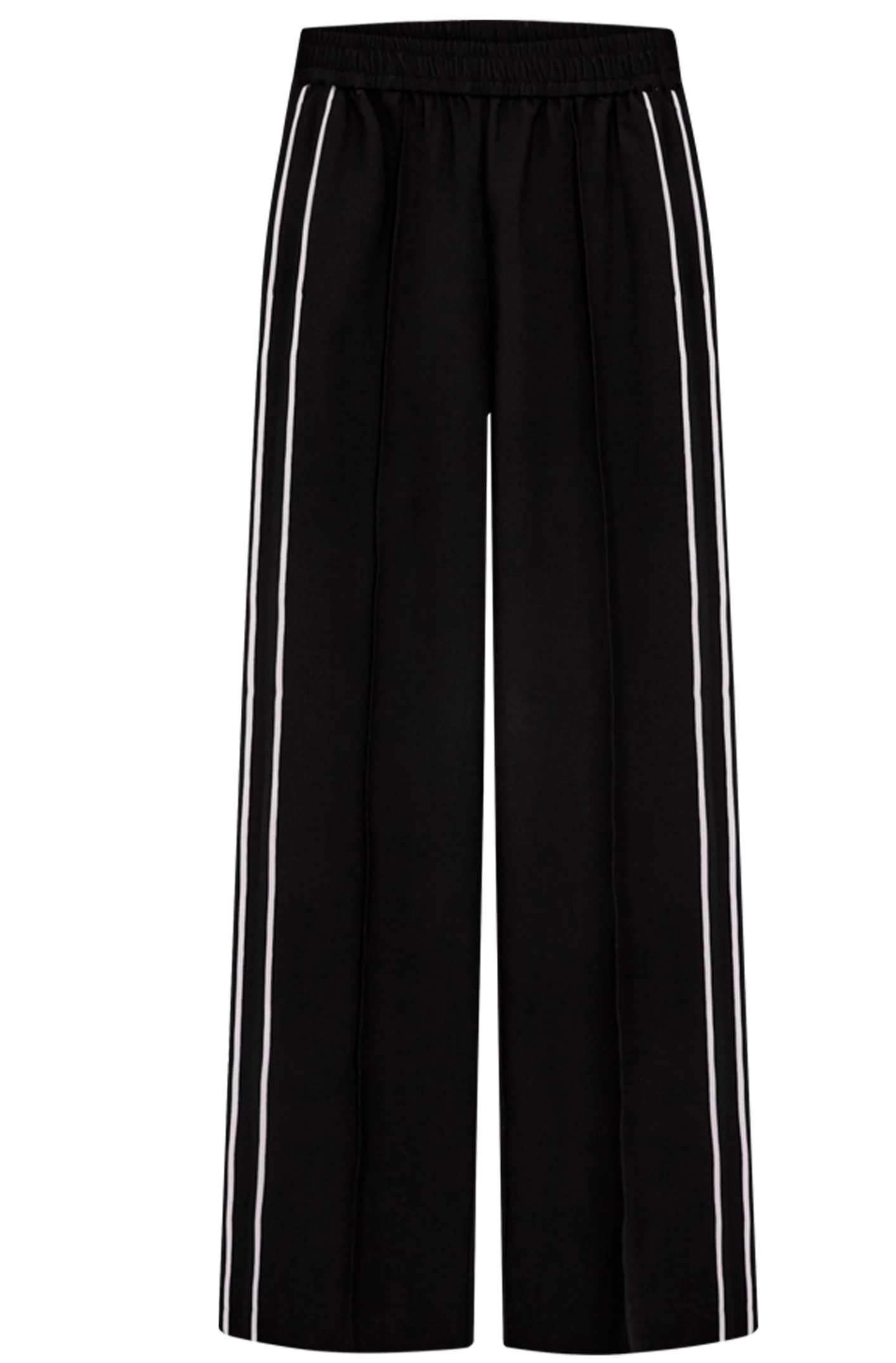 Sofia Pants 207157 | Black W. Star Off-White | Bukser fra Freequent