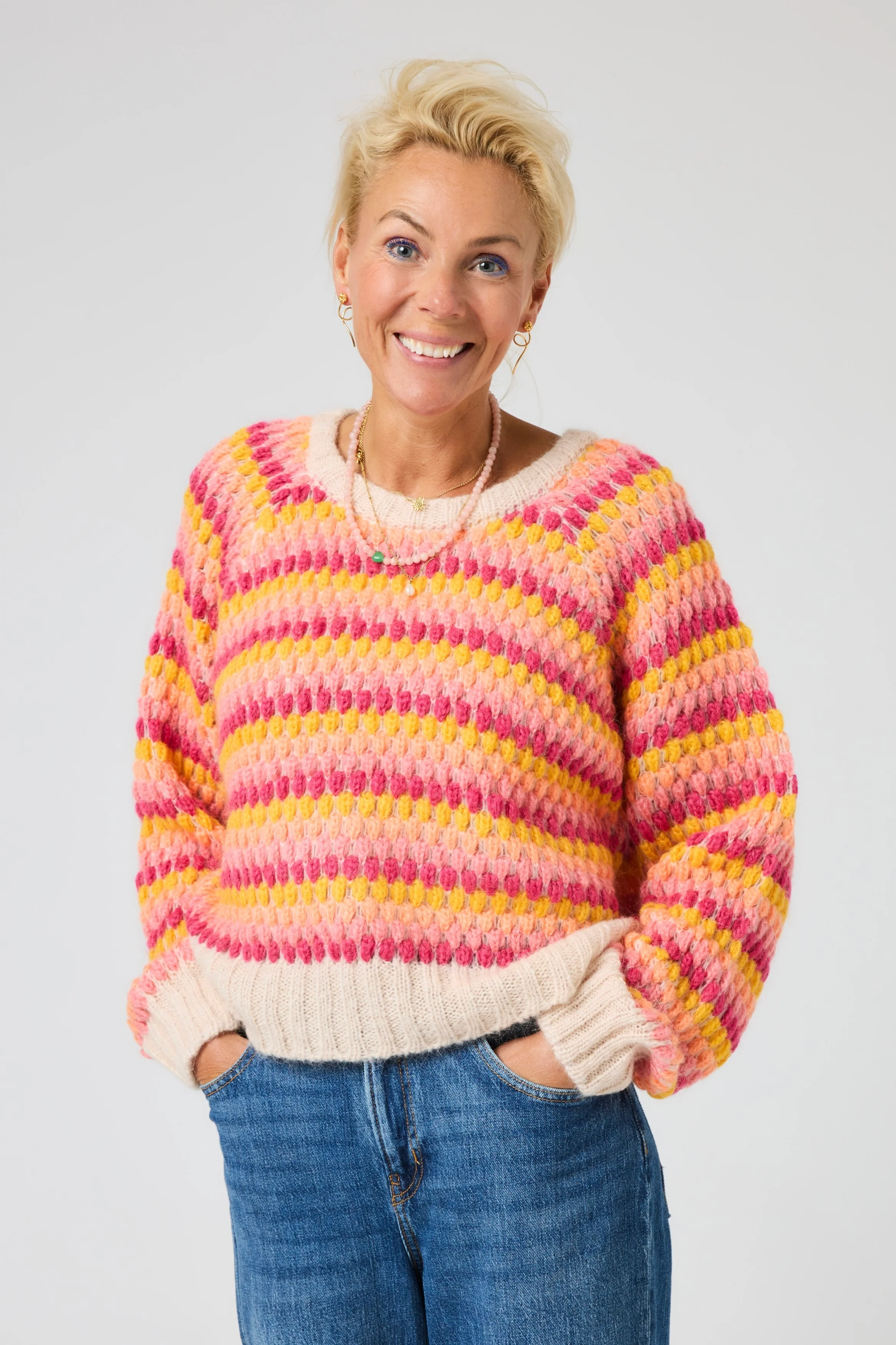 Solstrejf | Pink | Bluse fra Lind - Image 2