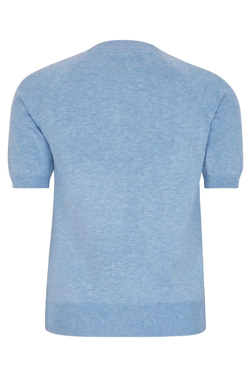 SRMarla SS O-neck knit SR320-200 | Windsurfer melange | Strik fra Soft Rebels - Image 4