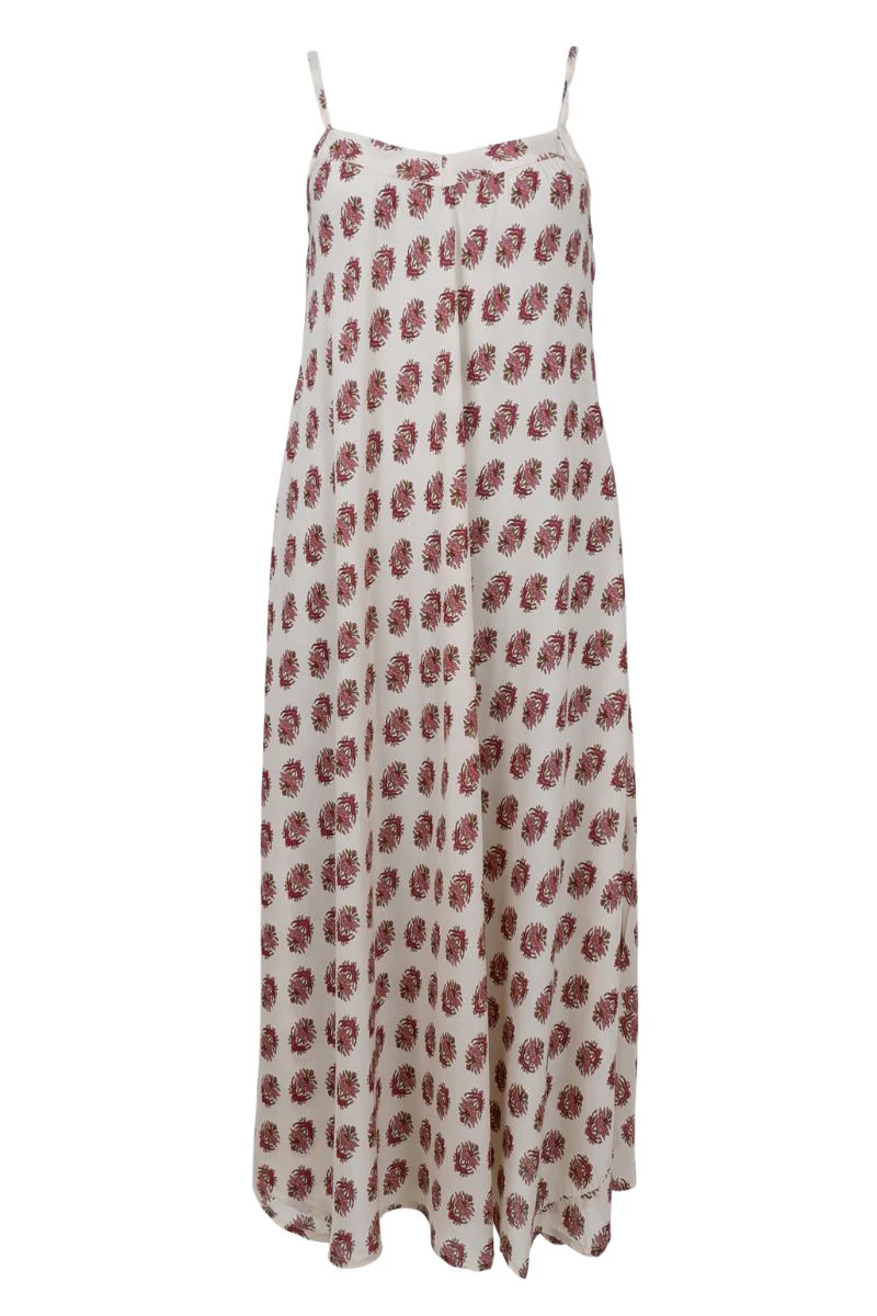 Stella Strap Dress | Noble Rose | Kjole fra Black Colour - Image 4