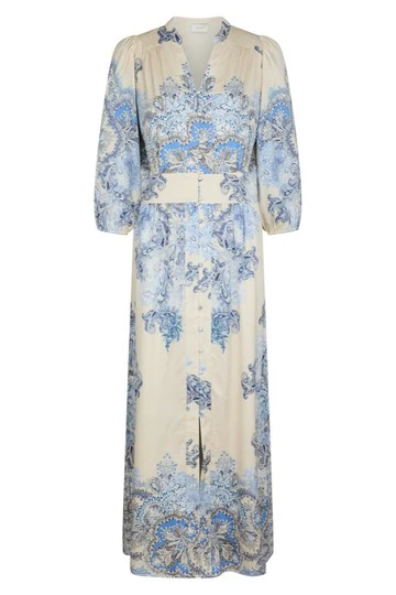 Stellar Artist Paisley Dress | Powder Blue | Kjole fra Neo Noir - Image 3