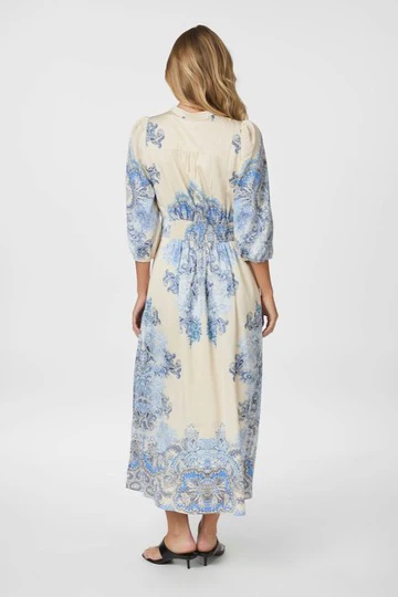 Stellar Artist Paisley Dress | Powder Blue | Kjole fra Neo Noir - Image 7