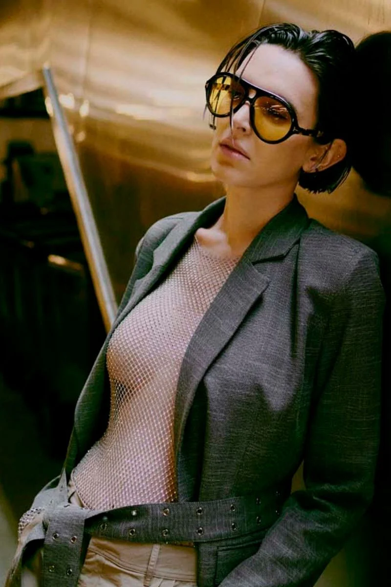 Stone Top | Silver grey | Bluse fra Copenhagen Muse - Image 5