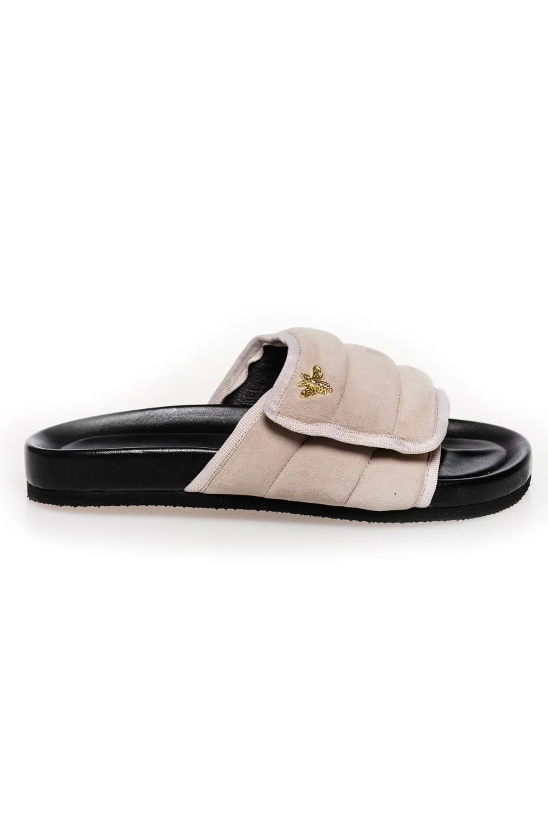 Stories Suede Slippers | Biscuit | Slippers fra Copenhagen Shoes - Image 2