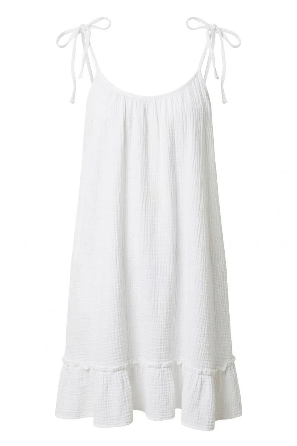 Sunny Short Dress | White | Kjole fra Avery