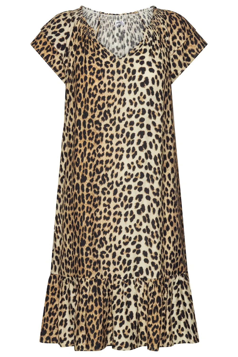 Sunrise Crop Lima Leo Dress 36538 | Khaki - Image 2