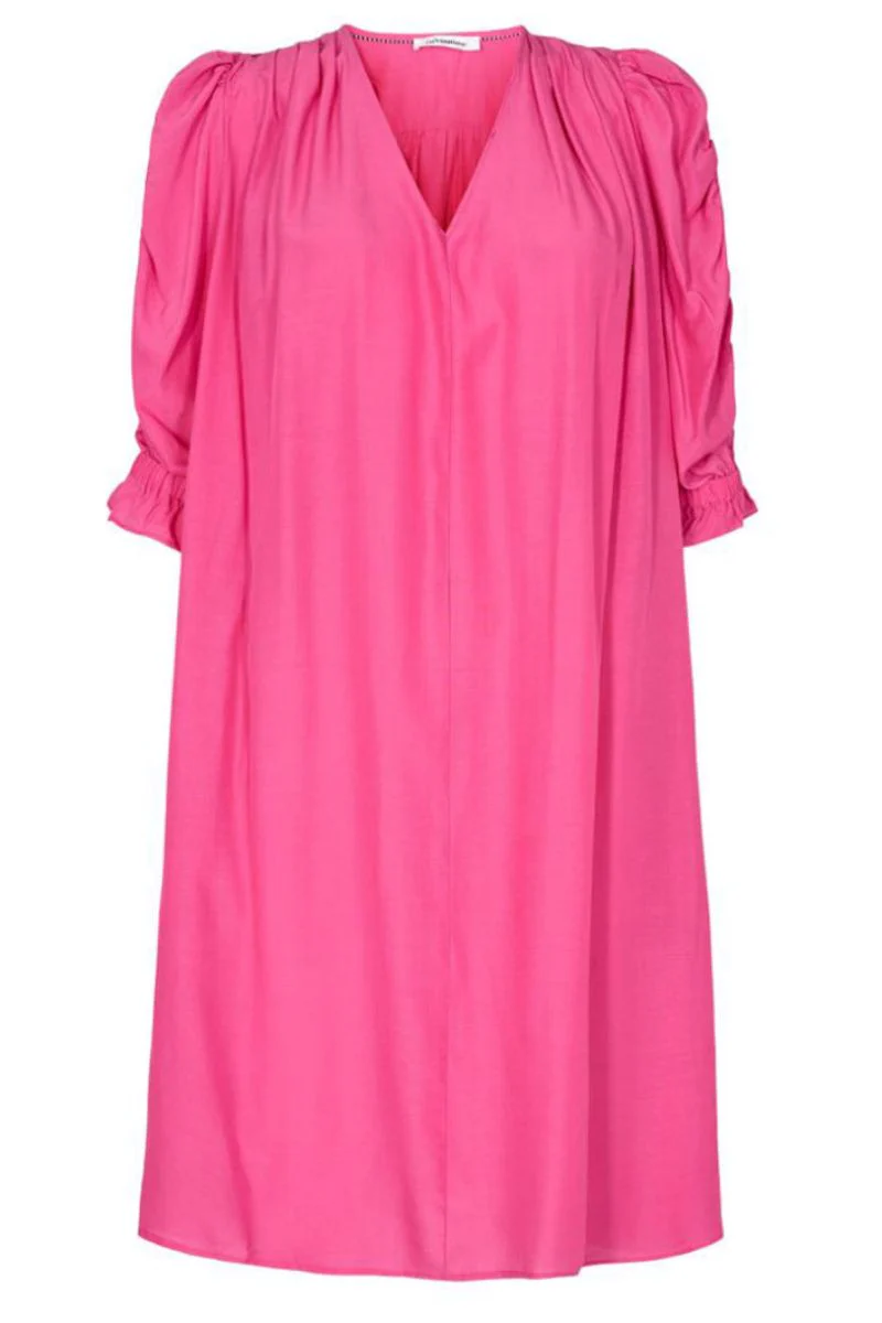 Sunrise Pleat Dress 96087 | Pink | Kjole fra Co'couture