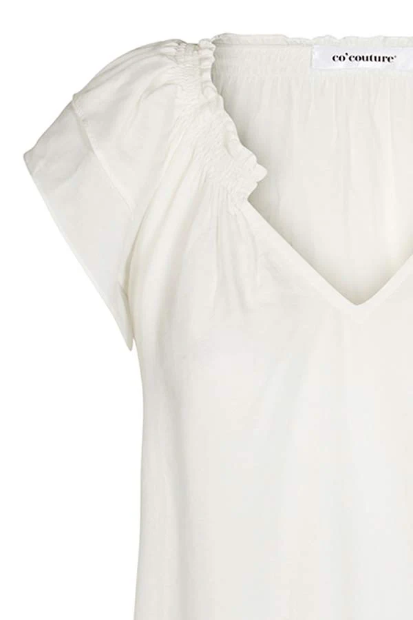 Sunrise top | Off white | Sød sommertop fra Co'couture - Image 4