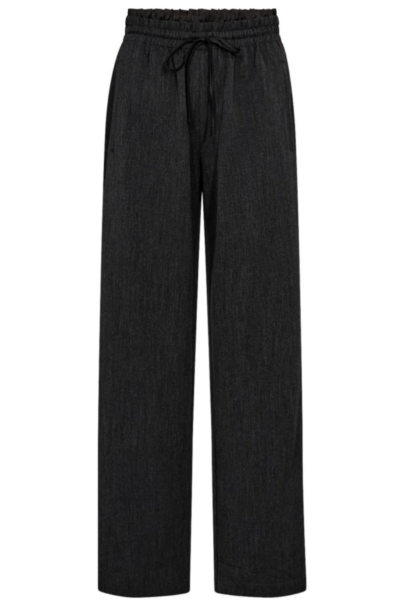 Susie Pull-On Pant 31572 | Dark Grey | Bukser fra Co'couture
