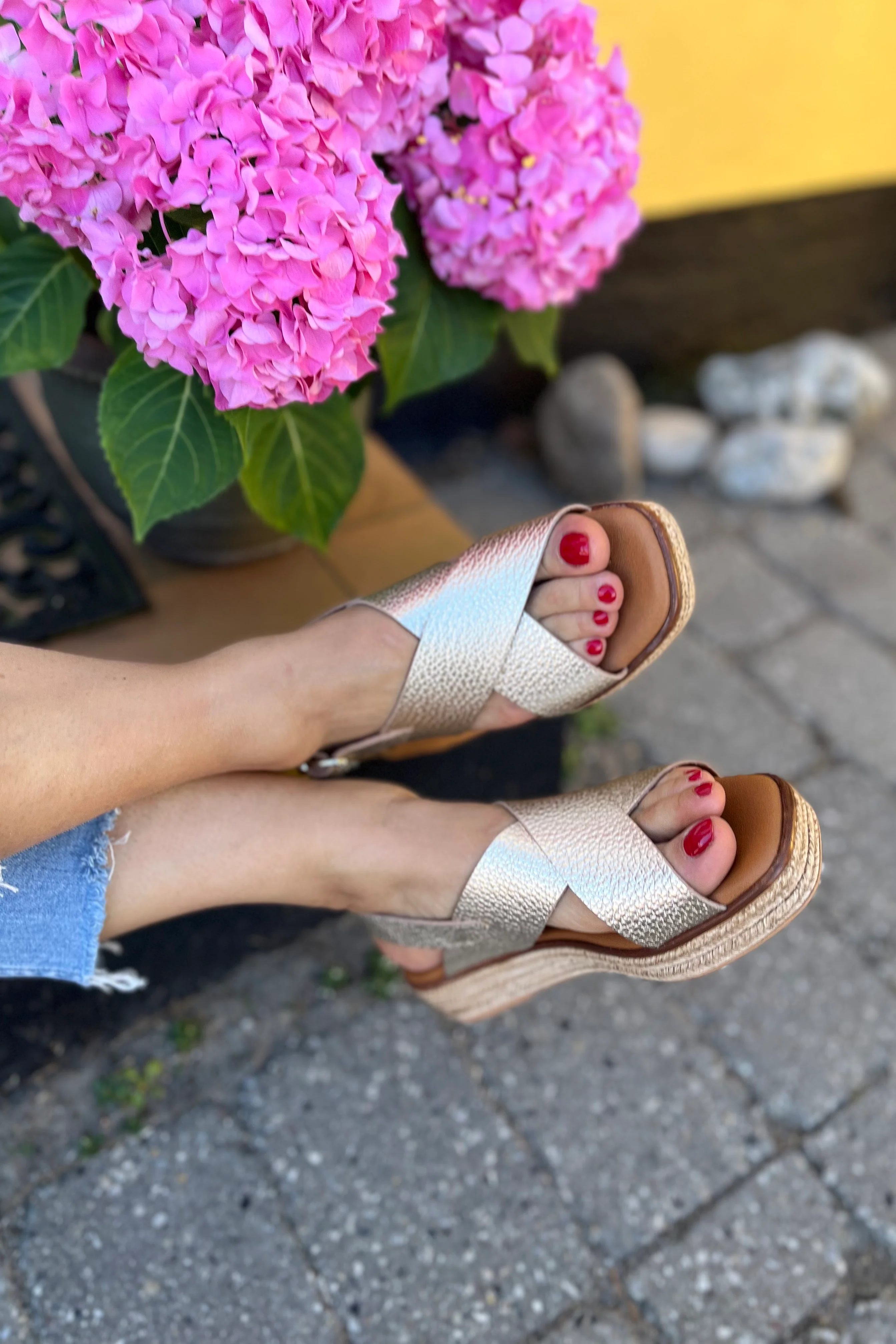 Sussie | Platino | Sandaler fra Tim & Simonsen