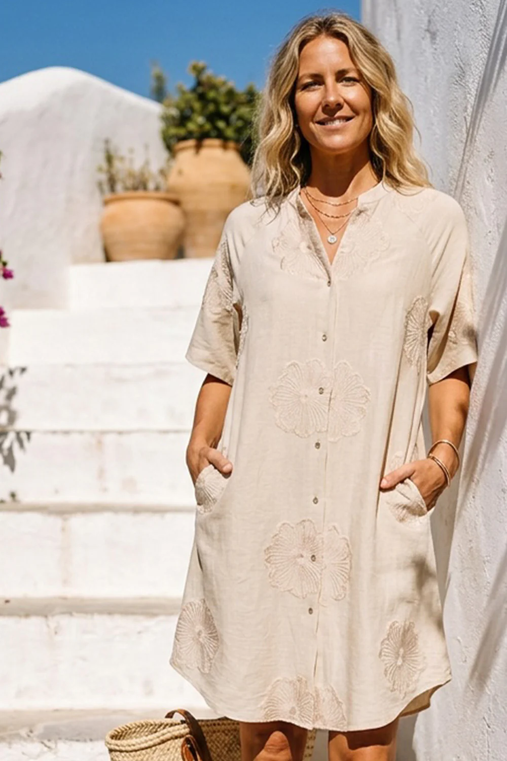 Suze Dress | Off white | Kjole fra Prepair - Image 4