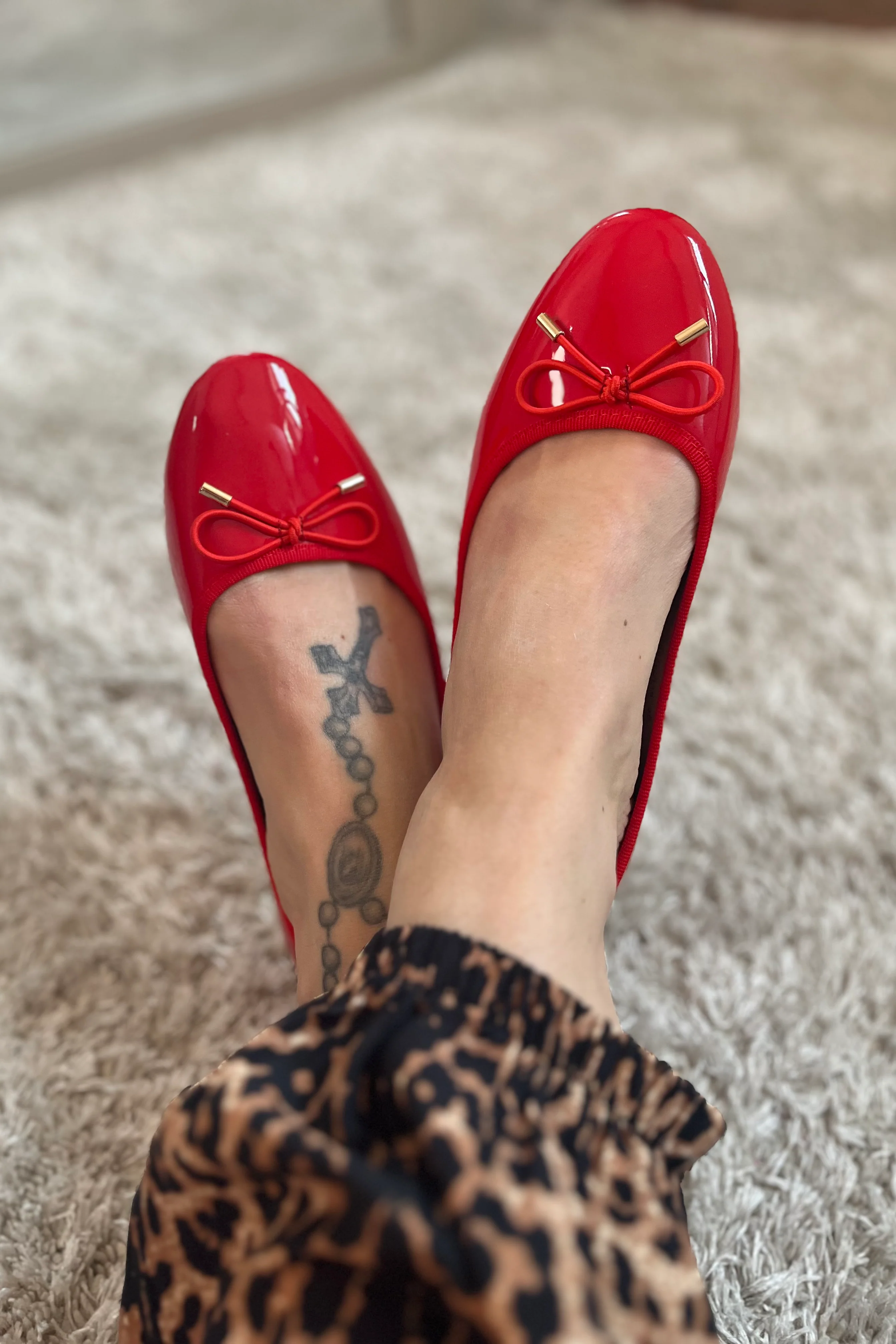 Sweetie Ballerinas | Red | Ballerinaer fra Avery - Image 5