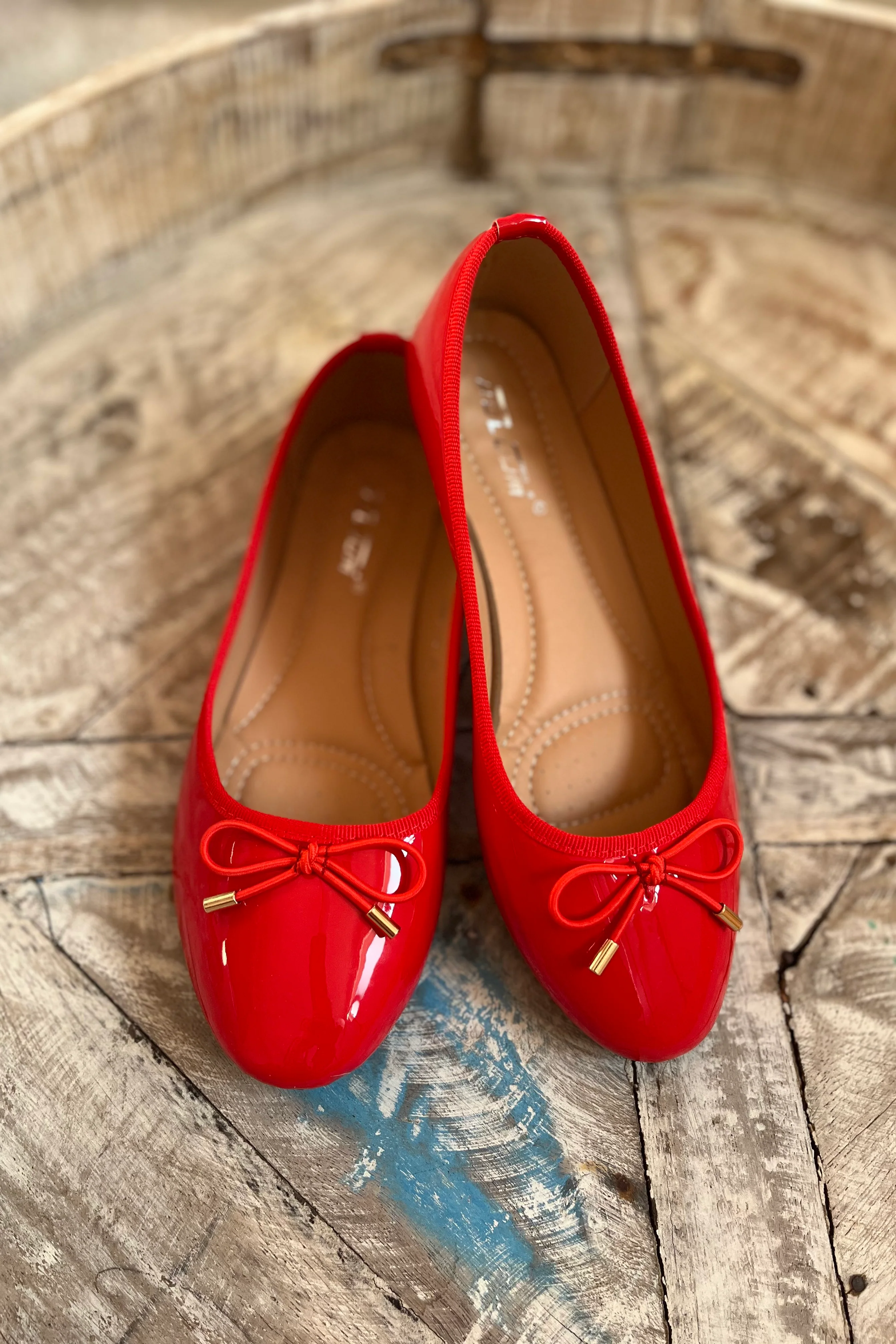 Sweetie Ballerinas | Red | Ballerinaer fra Avery - Image 6