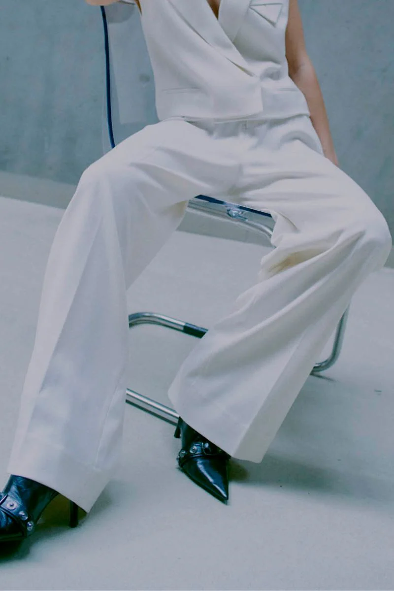 Tailor Pants 200619 | Jet Stream | Bukser fra Copenhagen Muse - Image 10