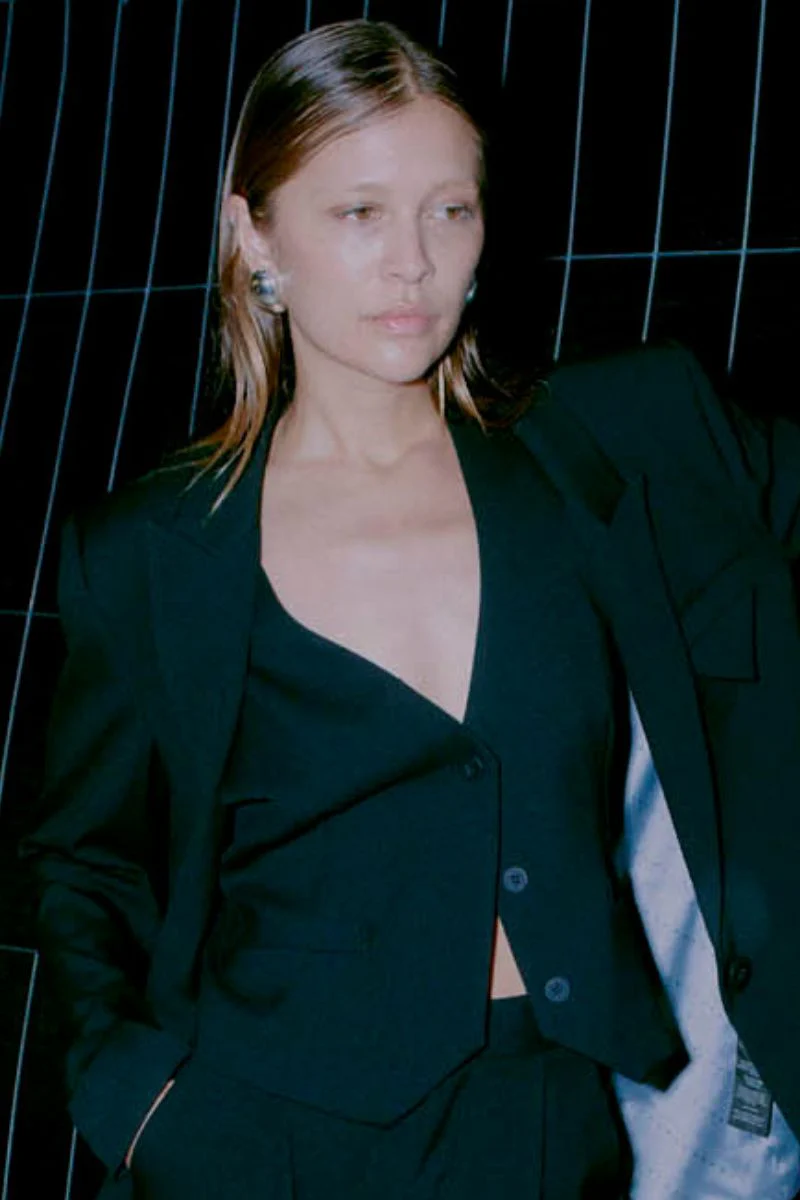 Tailor Waistcoat 201671 | Black | Jakke fra Copenhagen Muse - Image 9