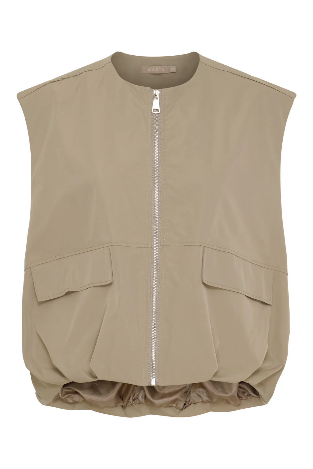 Tanja Vest | Dark Beige | Vest fra Marta du Chateau