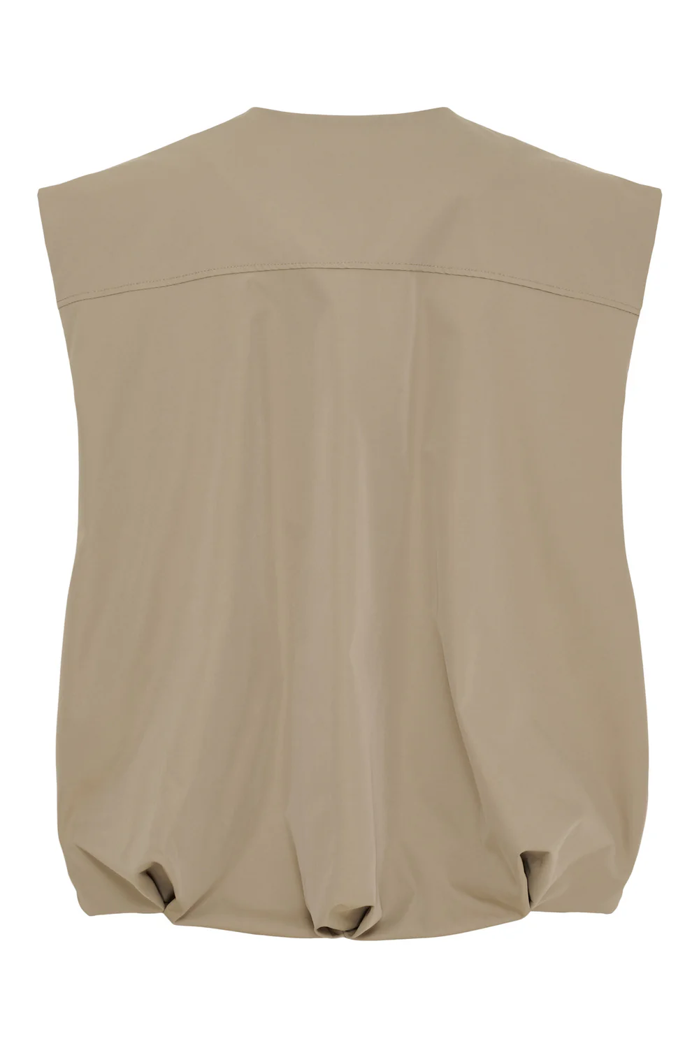 Tanja Vest | Dark Beige | Vest fra Marta du Chateau - Image 2