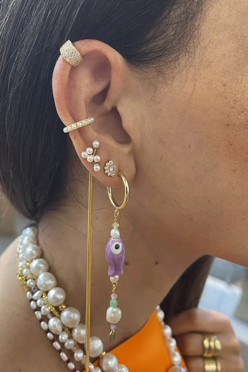 Tascha | Purple/Gold | Ørering fra Nuni Copenhagen - Image 3