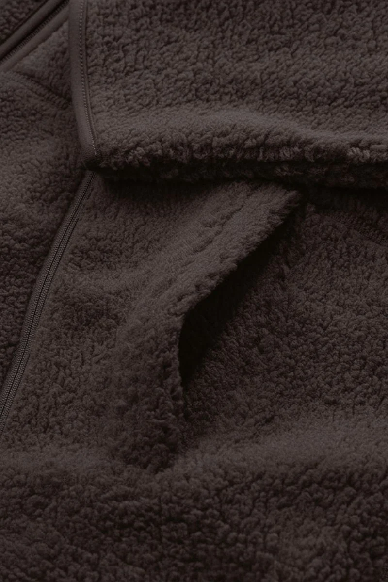Teddy Jacket 207623 | Coffee Bean | Jakke fra Freequent - Image 3
