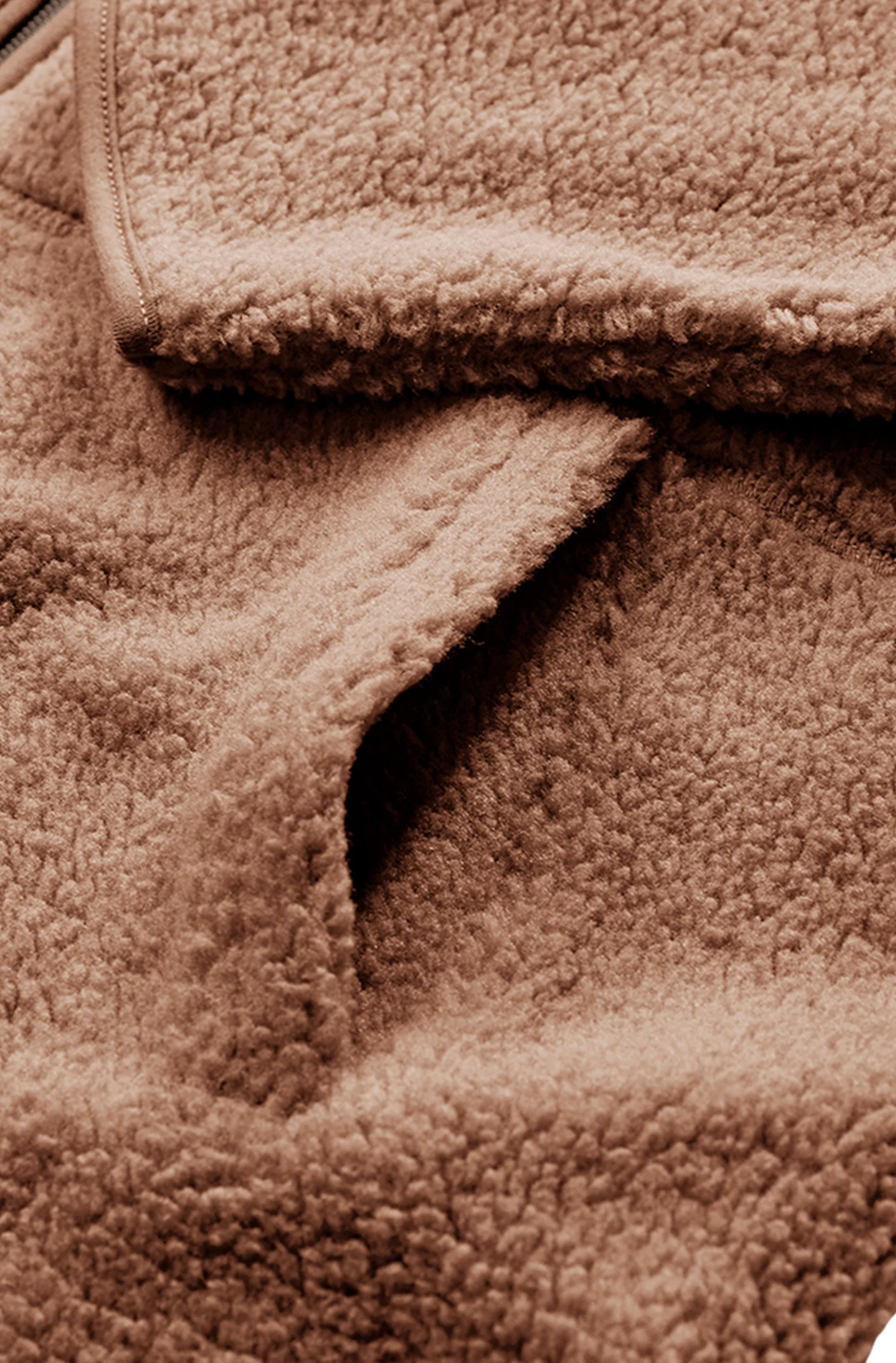 Teddy Jacket 207623 | Desert Taupe | Jakke fra Freequent - Image 5