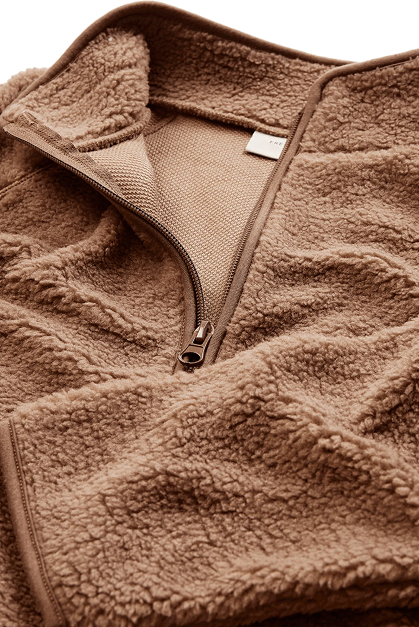 Teddy Pullover 207622 | Desert Taupe | Strik fra Freequent - Image 2
