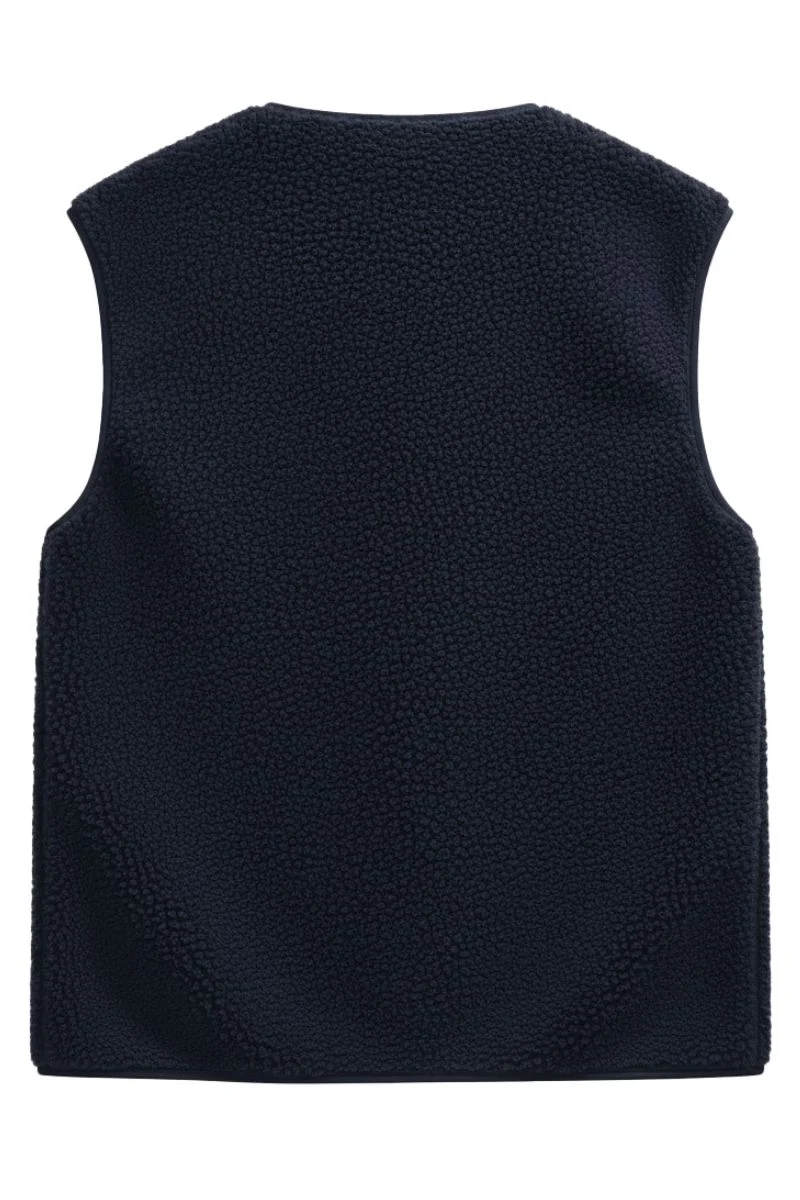 Teddy Waistcoat 207624 | Navy Blazer | Jakke fra Freequent - Image 2