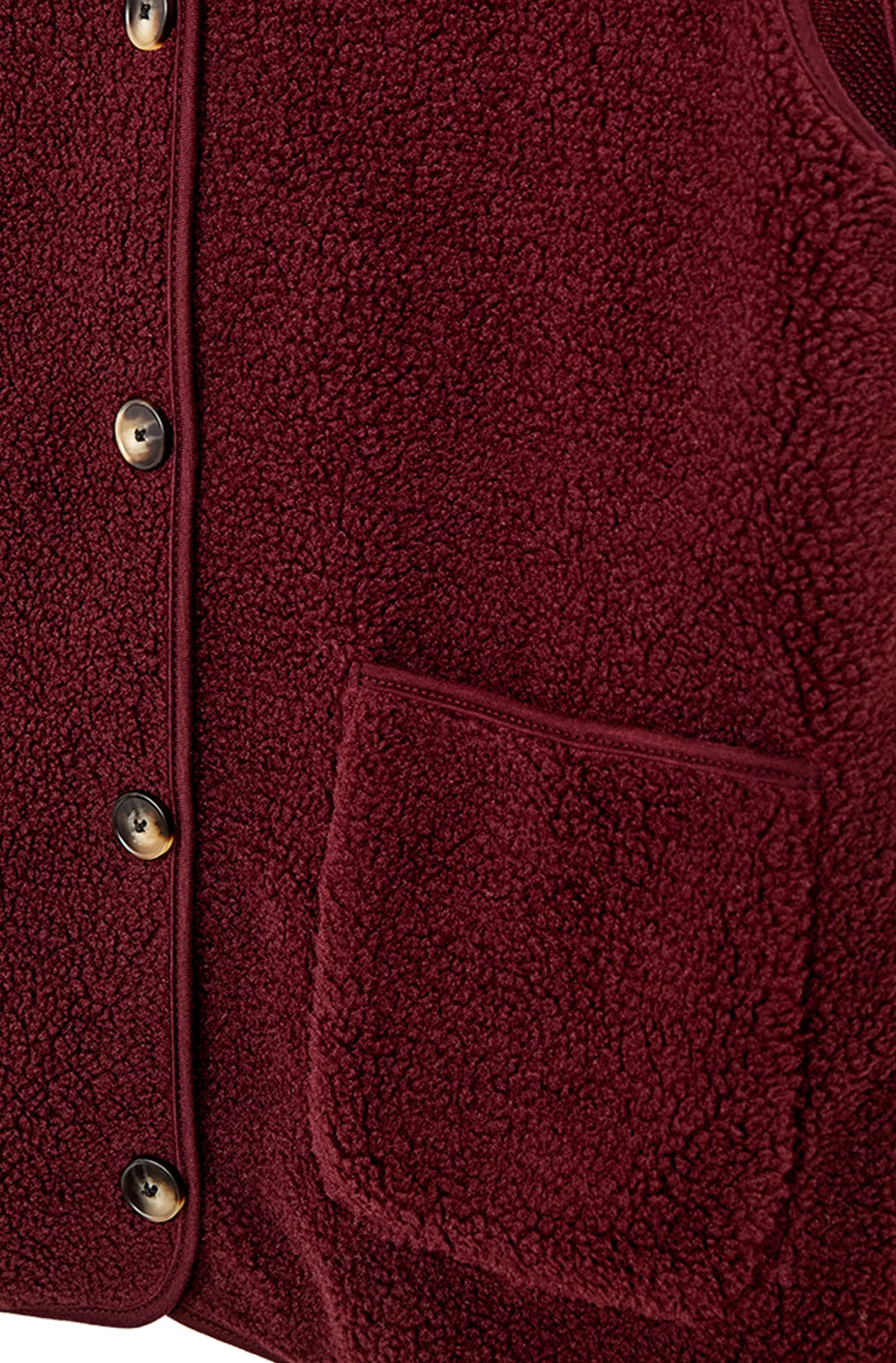 Teddy Waistcoat | Port Royale | Vest fra Freequent - Image 5